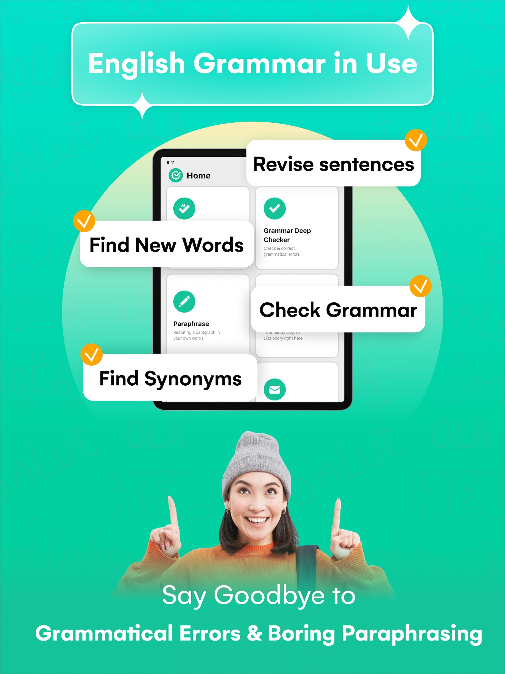 AI Grammar Check & Spell Check