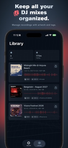 RECUE - DJ Recorder Screenshot 2 of 4