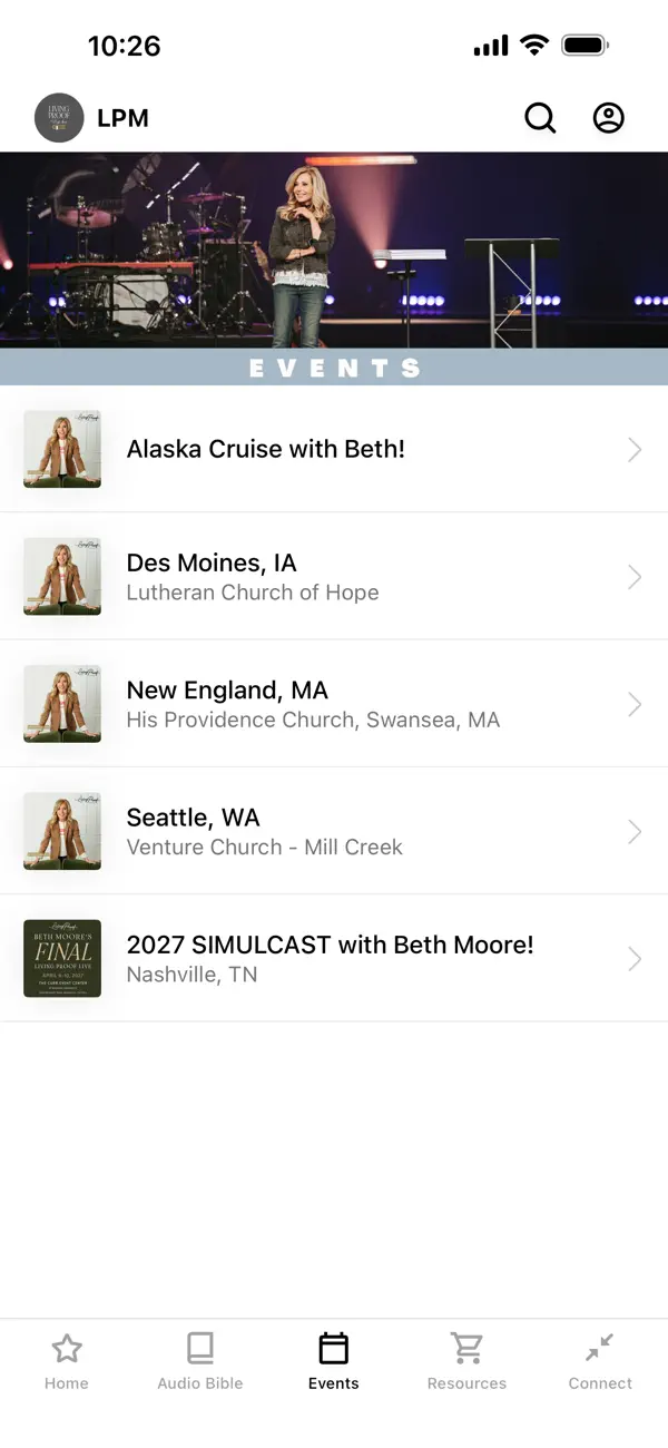 Screenshot #3 pour Living Proof with Beth Moore