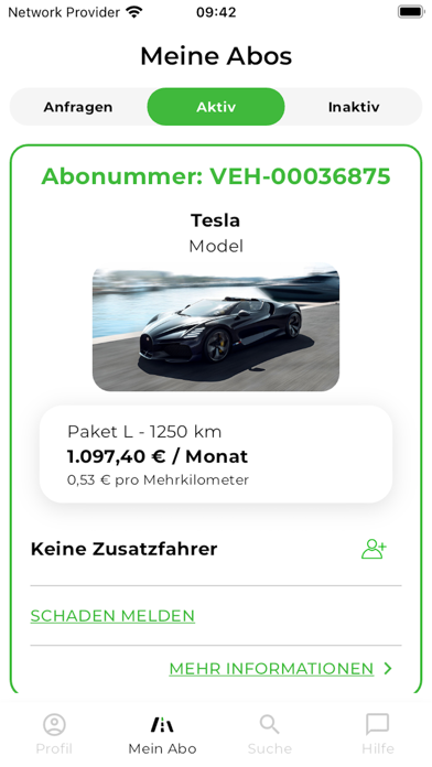 ViveLaCar Auto-Abo Screenshot