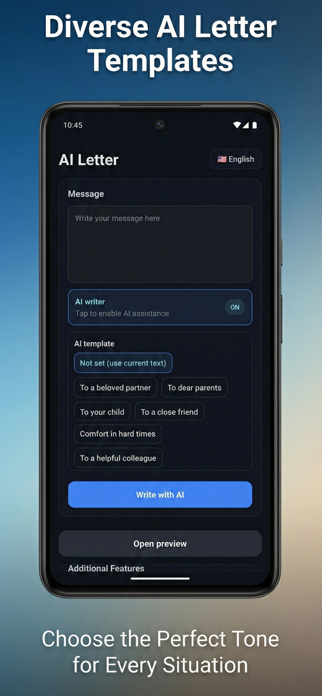 AI Letter - Write & Share Screenshot 2 of 6