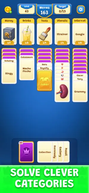 Word Stacks: Card Solitaire screenshot 3