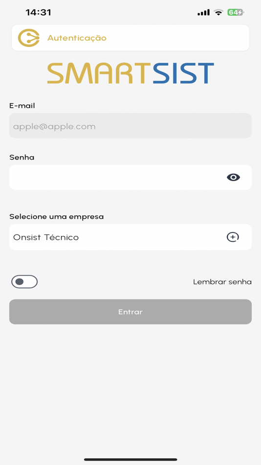 #2. SmartSist (iOS) 由: ONSIST TECNOLOGIA LTDA