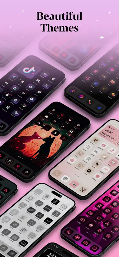 Themes : App Icons, Widgets screenshot 1