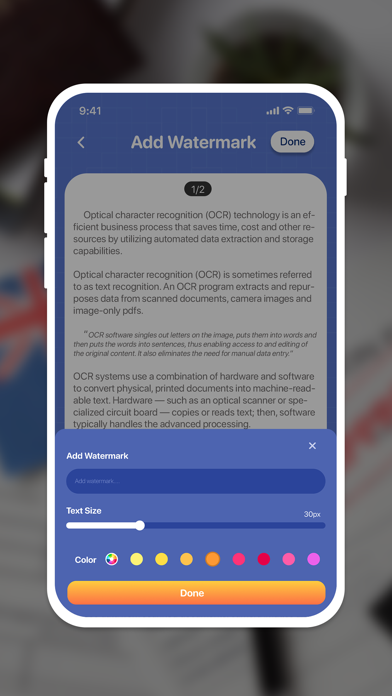 DocScan App: PDF Scanner, Edit Screenshot