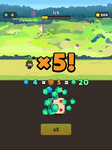 Dice Rush - RPG iPad screenshot