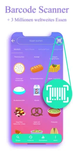 Screenshot von Kalorienzähler - EasyFit Pro auf dem iPhone 2