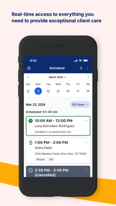 AlayaCare screenshot
