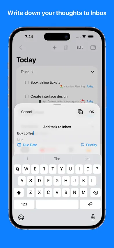 PomPadDo: task manager screenshot 1