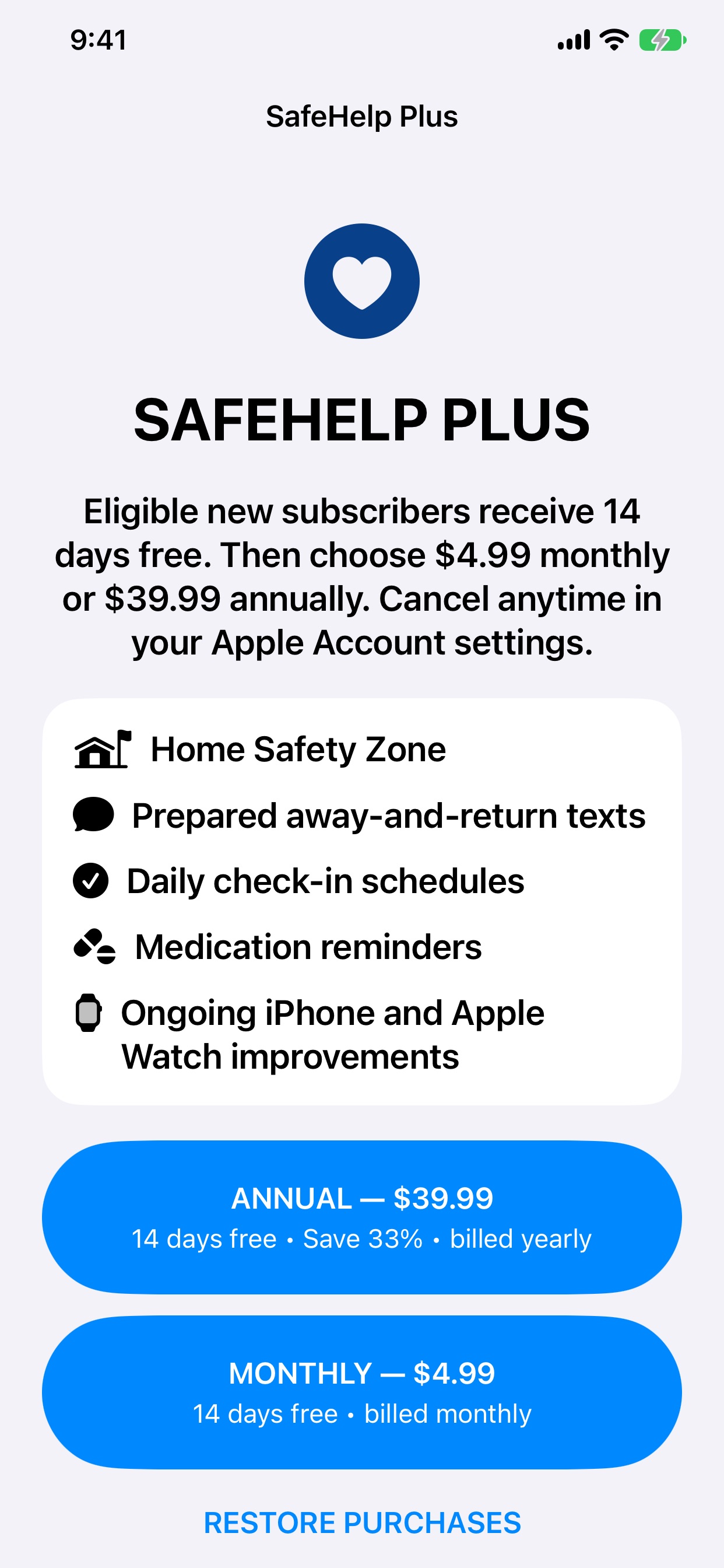 Screenshot 2 of SafeHelp