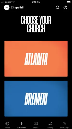 Chapelhill Church App screenshot 2