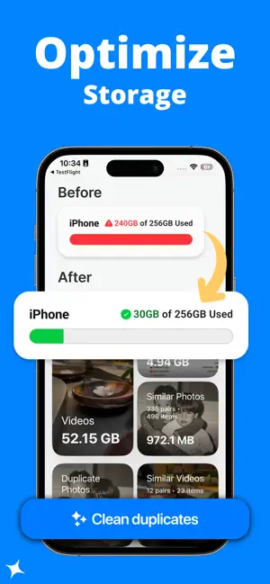 Phone Storage Space Cleaner+ screenshot 1