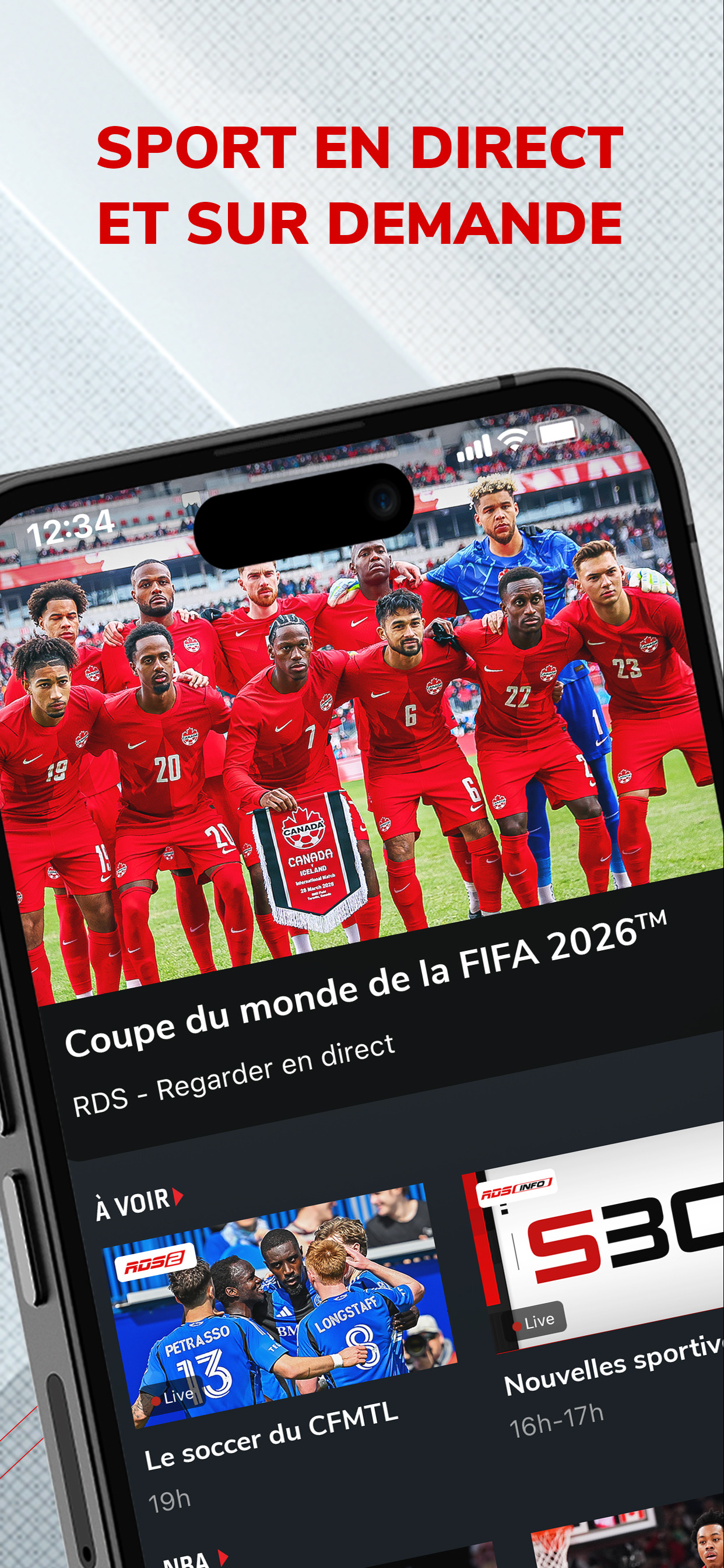 RDS: Coupe du Monde screenshot 2