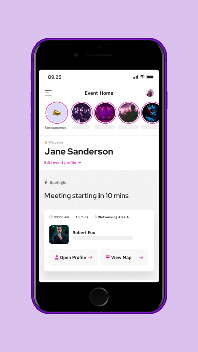 Envestnet Events Screenshot