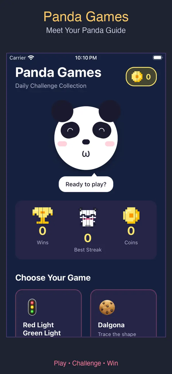 Screenshot #1 pour Panda Games