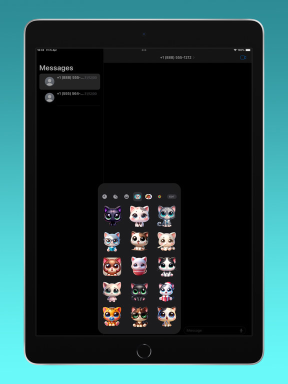 Screenshot #5 pour Timmy Kitten Stickers