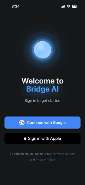 Bridge - AI Assistant screenshot 1
