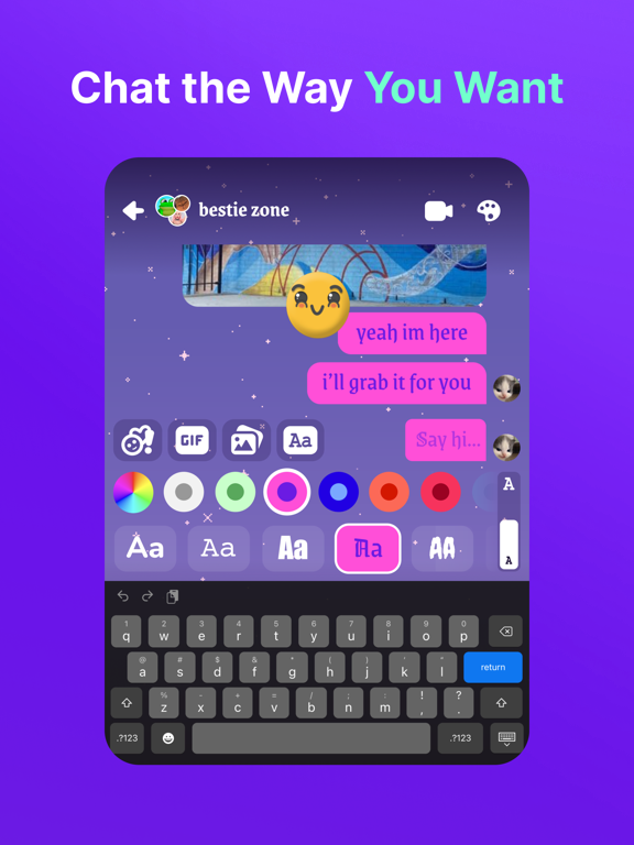 Screenshot #6 pour Here - Talk, Text, Watch