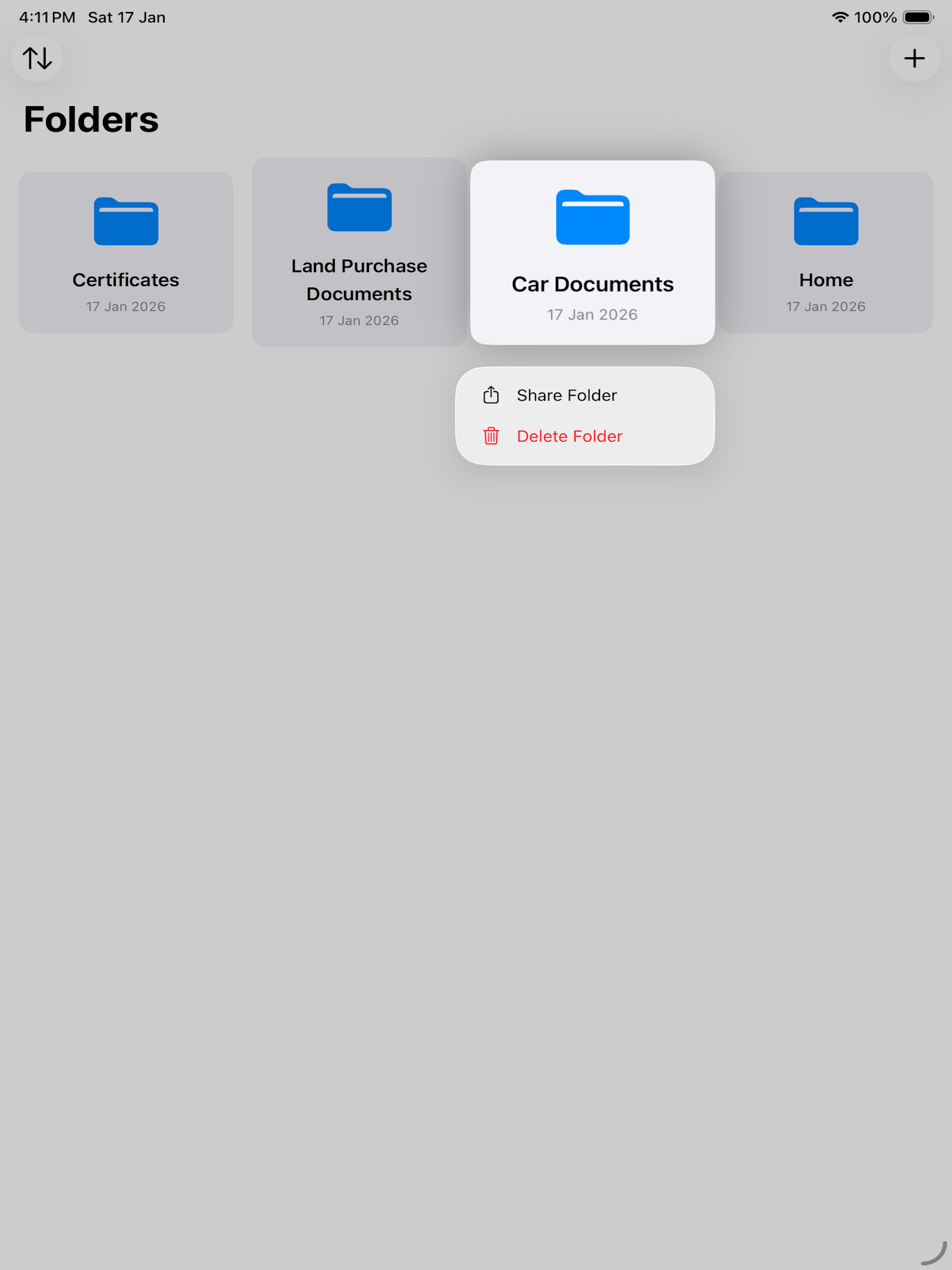 File : Quick Folders