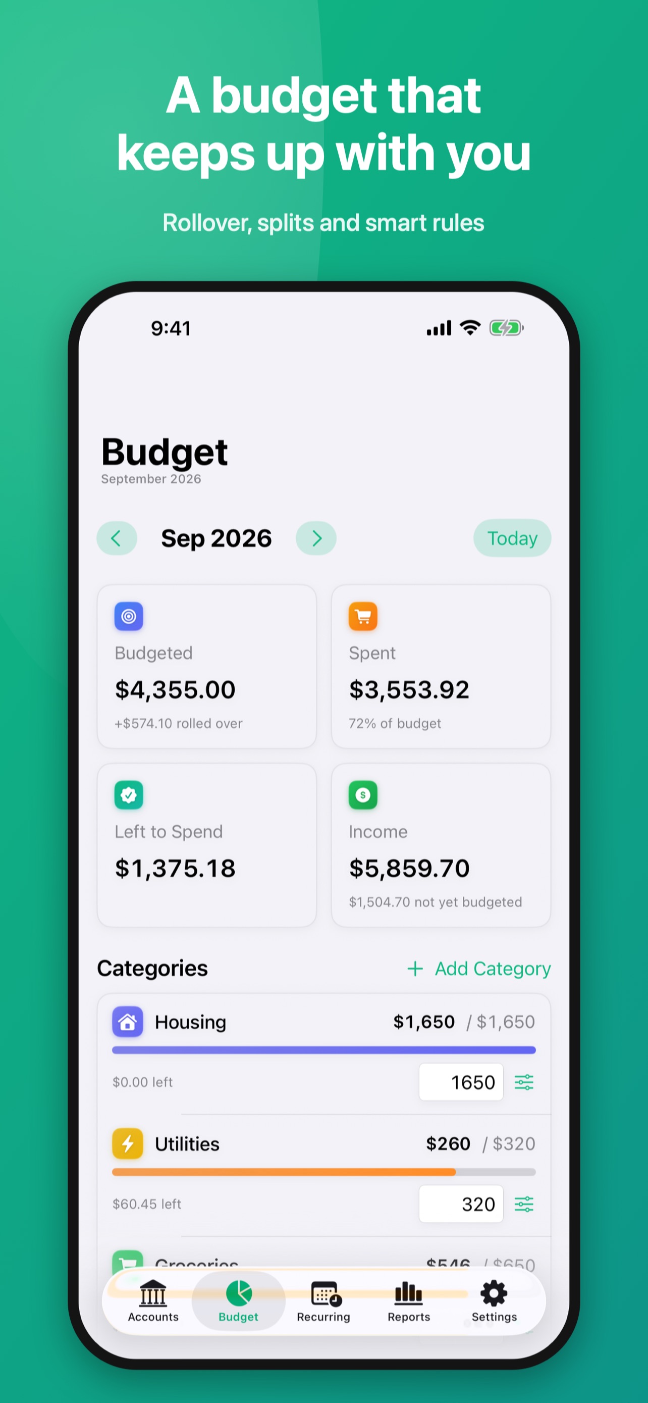 Screenshot 6 of Simple Budget: Money Tracker