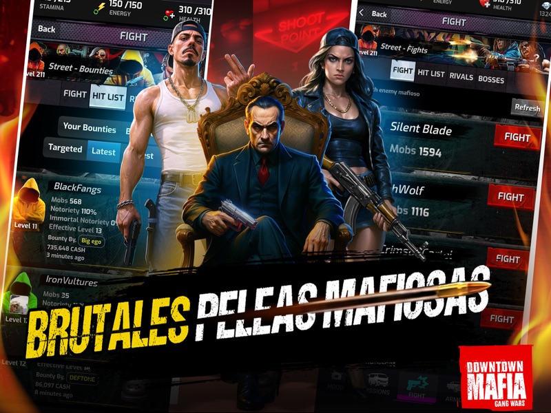Downtown Mafia: Gang Wars RPG screenshot 11