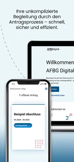 Screenshot von AFBG Digital Companion auf dem iPhone 1
