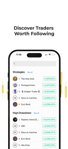 IconFX Trading iPhone screenshot