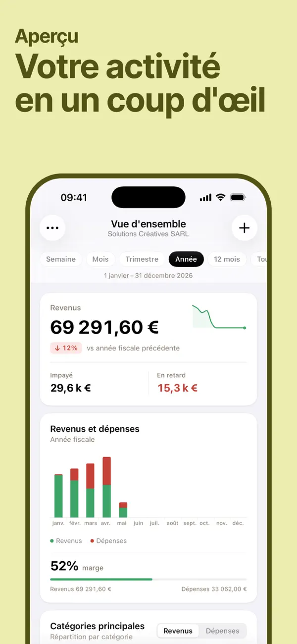 Screenshot #3 pour Invoice.app: Création Facile