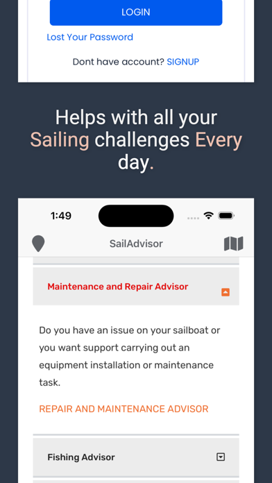 Screenshot 3 of SailAdvisor App