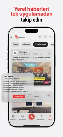 EGündem | Son Dakika Haberleri iPhone Ekran Görüntüsü 6