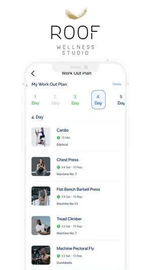 ROOF WELLNESS STUDIO screenshot 1