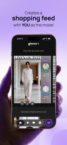 Glance - Shop with AI iPhone screenshot