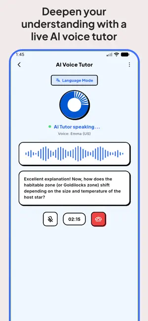 Sophira - AI Tutor Study Coach screenshot 4