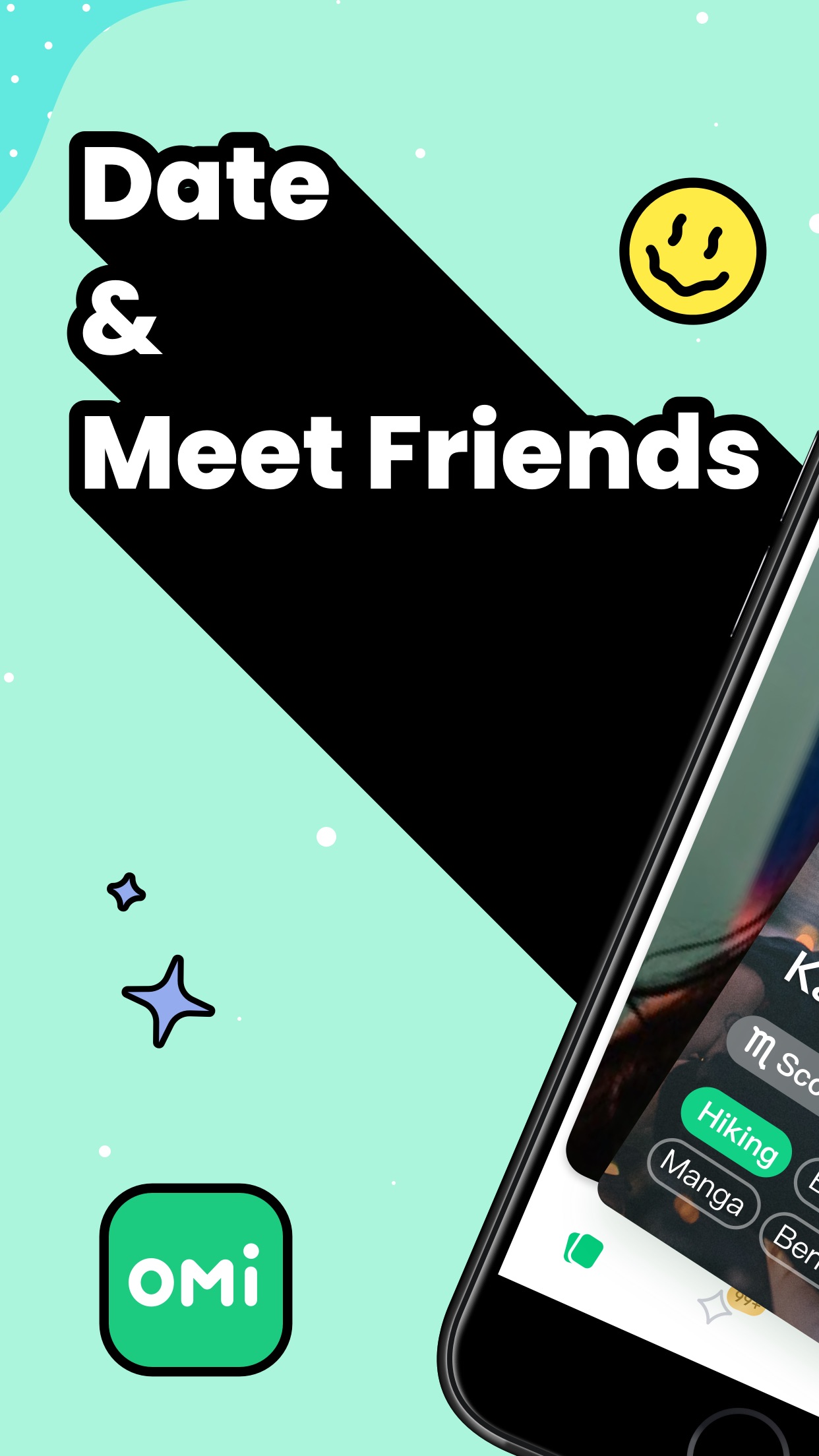 Screenshot 1 of Omi - Date & Meet Friends