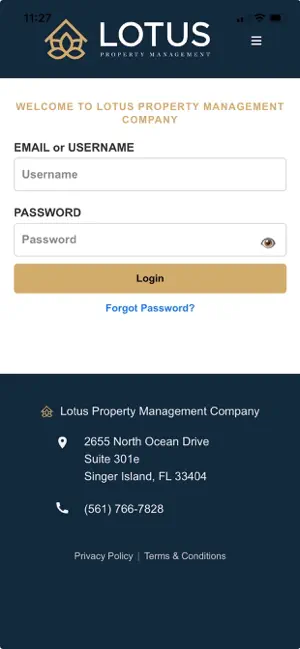 Lotus Property Management screenshot 1