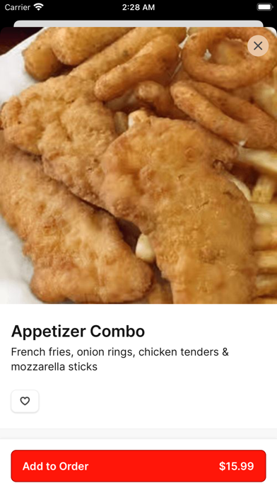 Lyndhurst Pizzeria iPhone screenshot 4 - Food & Drink app