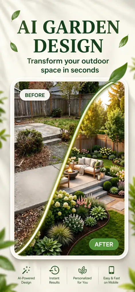 AI Garden Design: FlorAI - Graphics & Design App | MWM