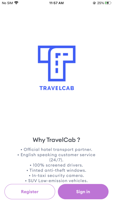 TRAVELCAB: Safe taxi abroad Screenshot