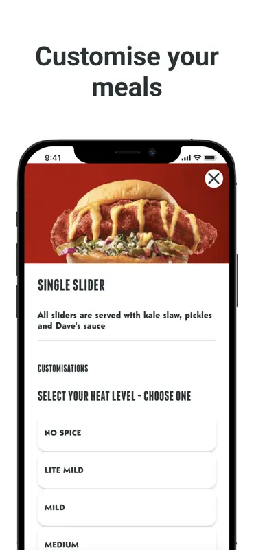Dave’s Hot Chicken UK screenshot 3 of 5