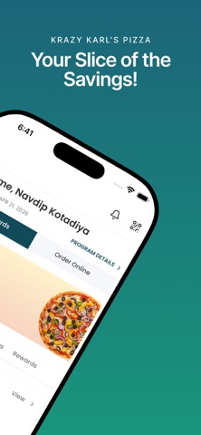 Krazy Karls Pizza iPhone screenshot