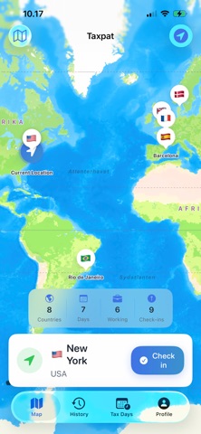 Taxpat - Expat tax tracker app screenshot