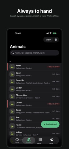 HerpBase screenshot 1