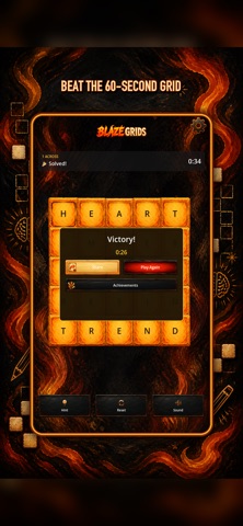 Blaze Grids: Daily Crossword Screenshot 2 of 3
