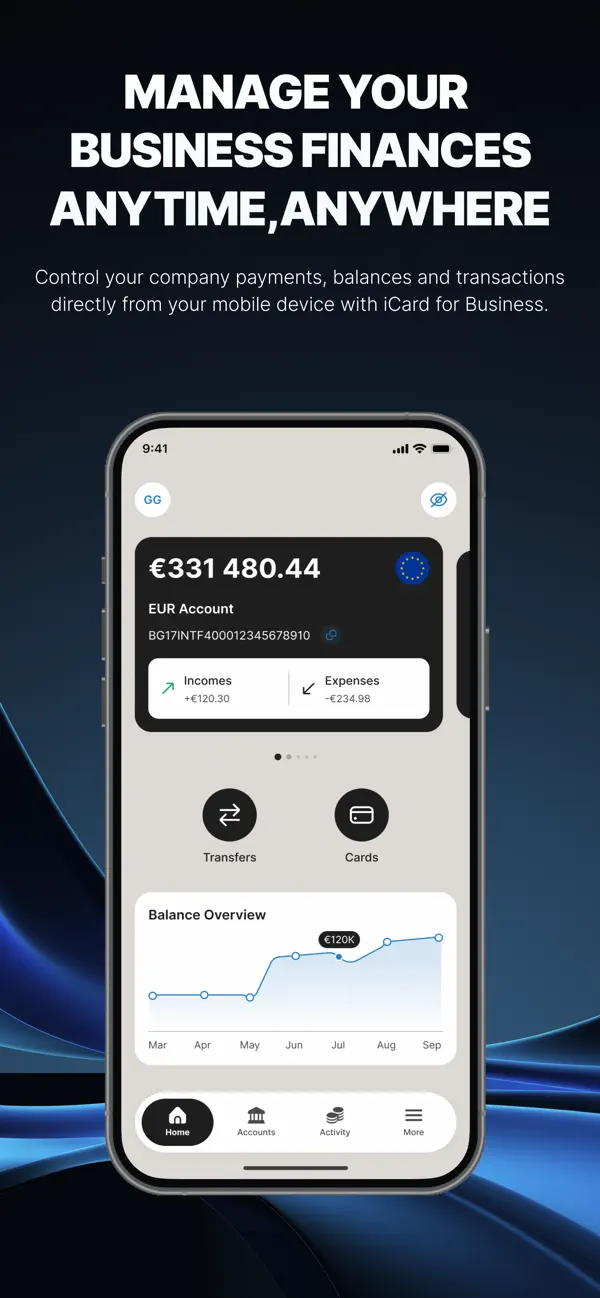 Screenshot #1 pour iCard Enterprise