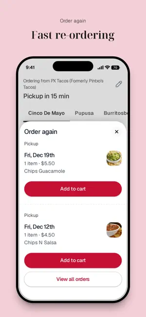 PX Tacos screenshot 4