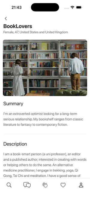 Book Lovers Dating screenshot 2