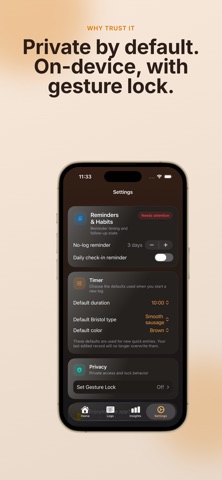 DidYouPoop: Poop Log iPhone screenshot