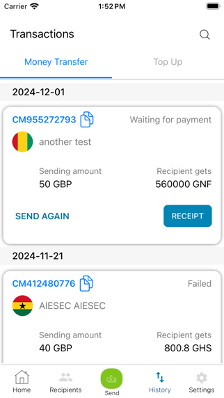 Cashminute Screenshot