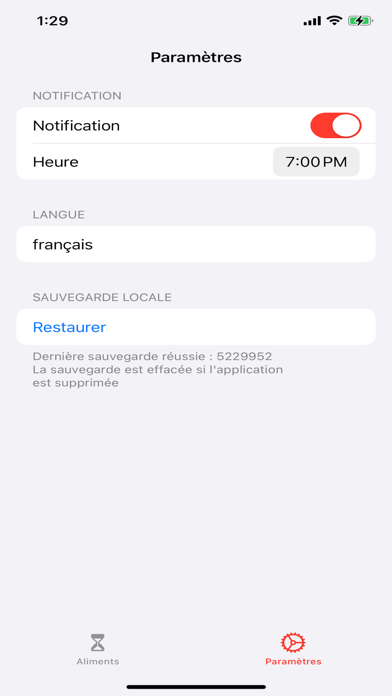 Screenshot #2 pour Expire Alarm