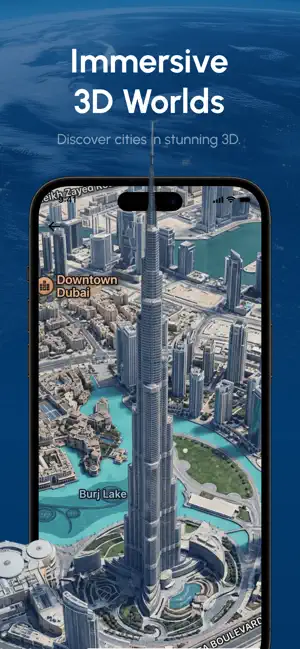WorldScope: Live Earth Map iPhone screenshot 2